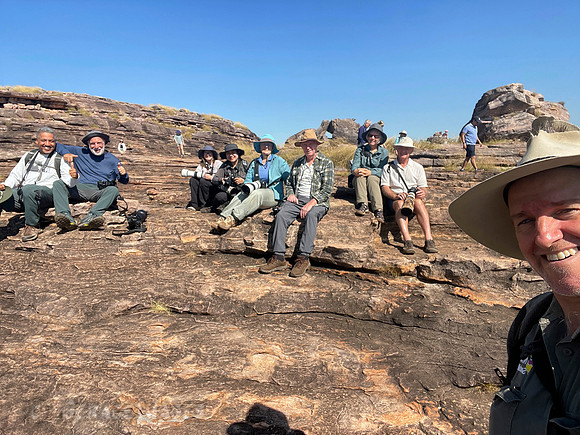 Our group at Ubirr.