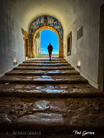 Inside the Fort of São Felipe