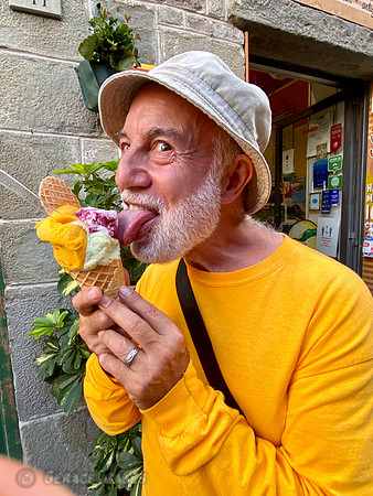 THE Best Gelato in Corniglia.