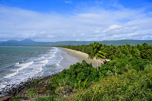 4 Mile Beach outside of Port Douglas.