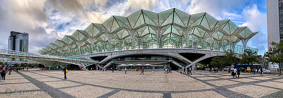 Oriente Station at Parque das Naçoes.