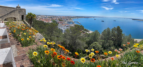 The view from Fort Sáo Felipe