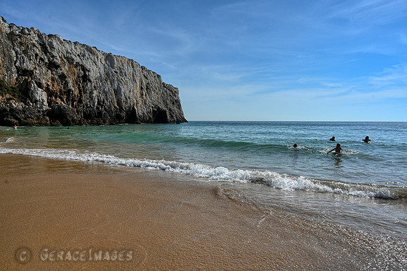 Praia de Beliche.