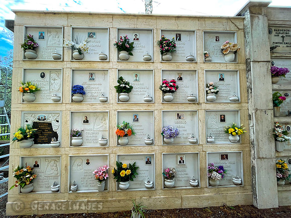Vernazza cemetary.
