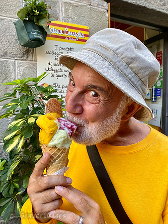 THE Best Gelato in Corniglia.