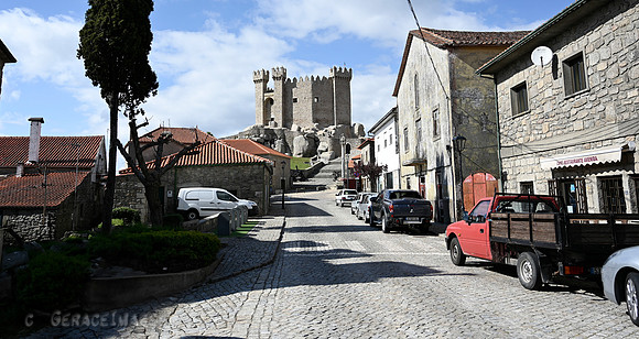 Entering Penedono