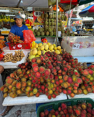 Rhambutans & Durian
