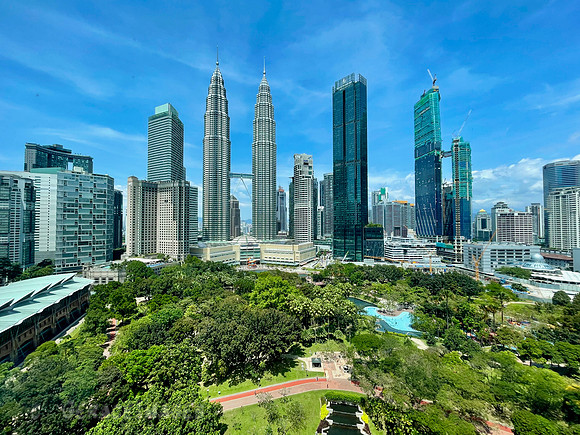 KLCC Park View from Traders Hotel