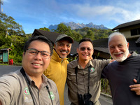 Our bird guide  Jason and driver Eddie while in Kota Kinabalu.