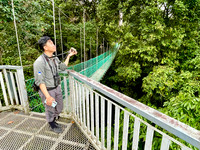 Our guide Rey while at the Borneo Rainforest Lodge in the Danum Valley.