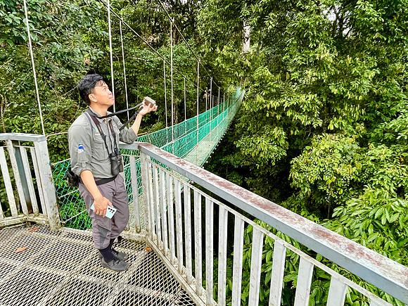 Our guide Rey while at the Borneo Rainforest Lodge in the Danum Valley.