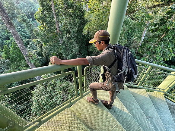 Our bird guide Rahman while in Sepilok and on the Kinabatangan river.