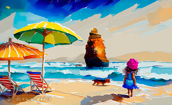 Kids at the Beach Collection #5