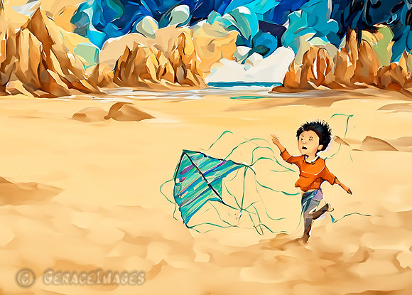 Kids With Kites Collection #2