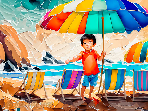 Kids at the Beach Collection #15