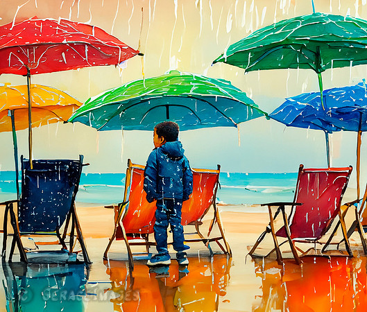 Kids at the Beach Collection #40