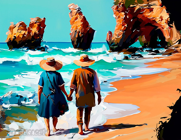 Seniors at the Beach Collection #1