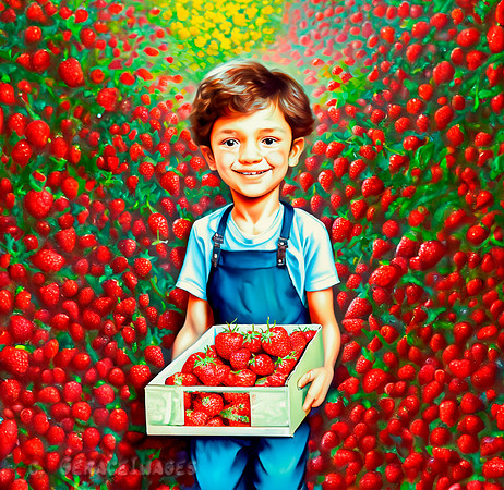 Farmers Market Collection #5 Strawberries