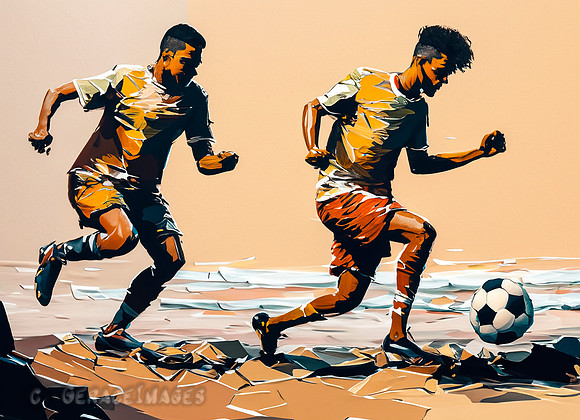 Soccer at the Beach Collection #3