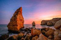 Sunset at Praia Marinha