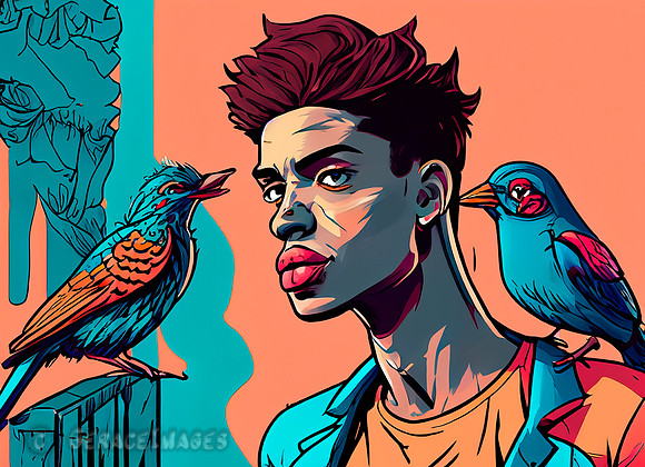 Birds & Fashion Collection #8