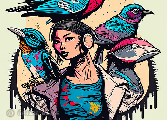 Birds & Fashion Collection #11