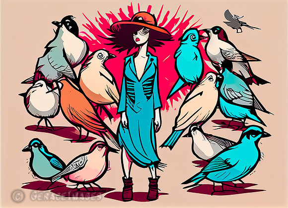 Birds & Fashion Collection #12