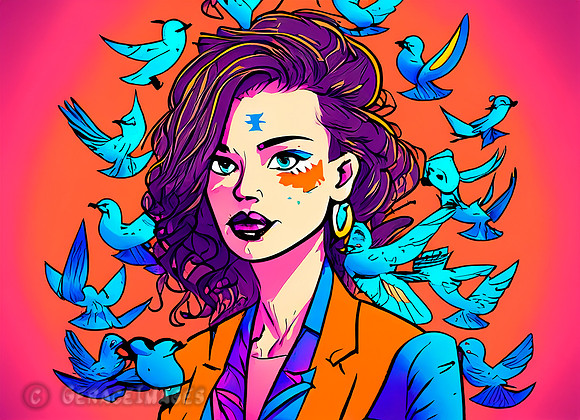 Birds & Fashion Collection #13
