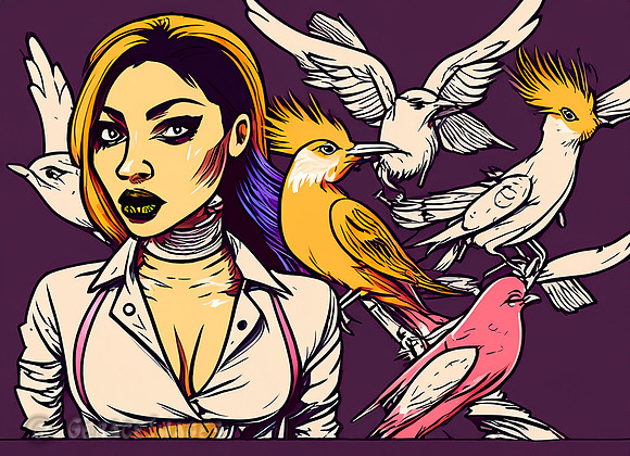 Birds & Fashion Collection #16