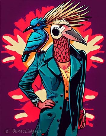 Birds & Fashion Collection #19