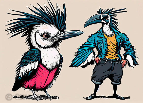 Birds & Fashion Collection #24