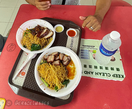Char Siew Pork and Noodles.